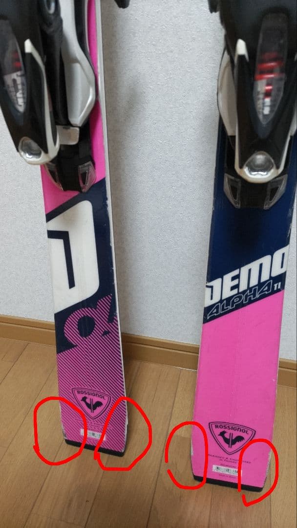 ROSSIGNOL DEMO α　TI　161cm　2019-20 スキー板