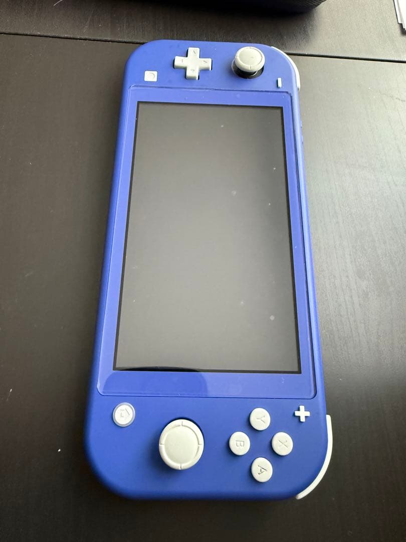 Switch ライト　ブルー　本体、ケース付き