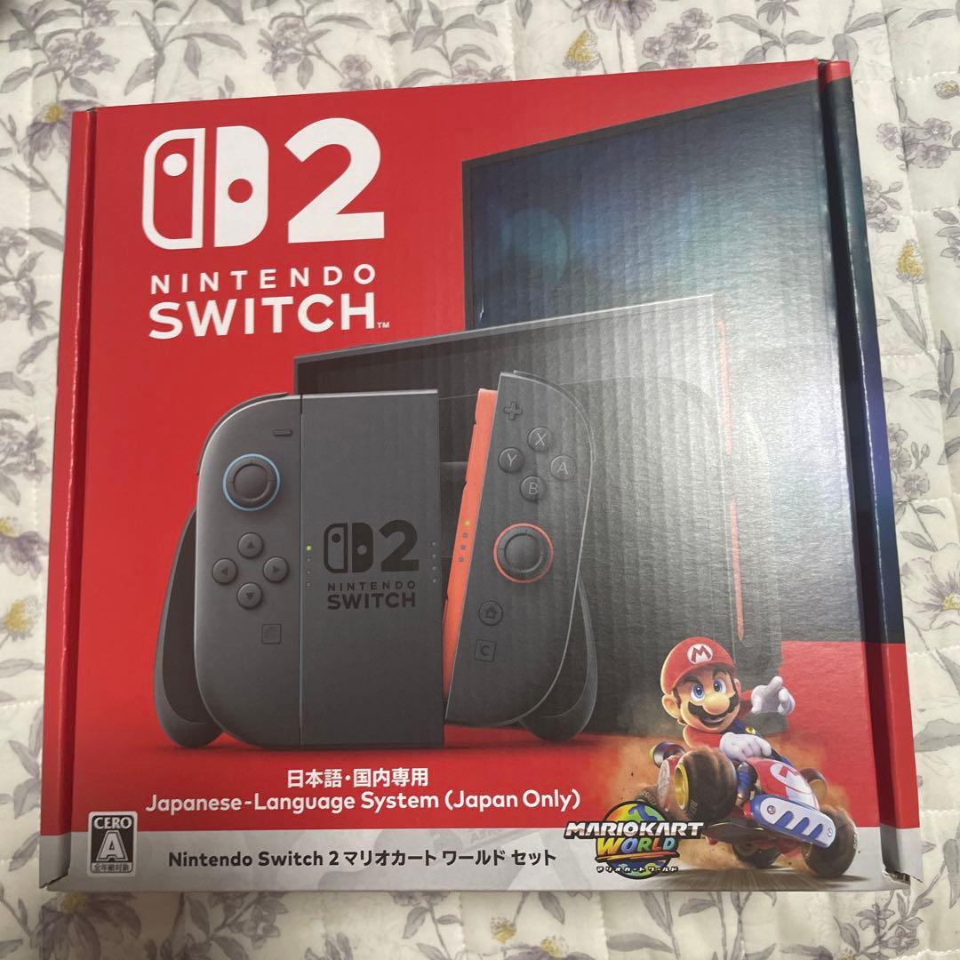 Switch2 マリオカートセット　Amazon当選品