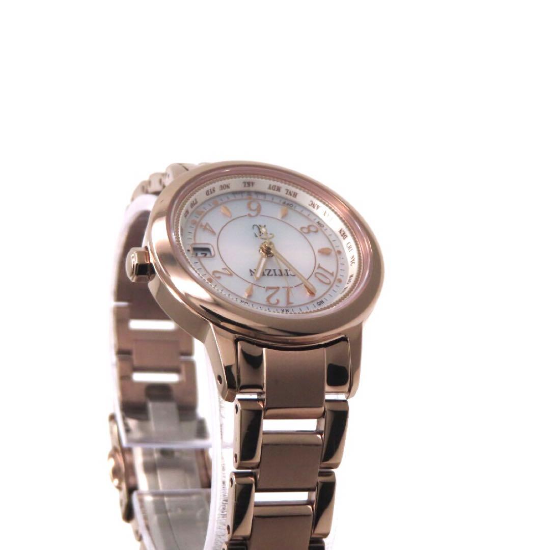 ☆極美品 EC1144 51C クロスシー 電波ソーラー シチズン 時計 サクラ