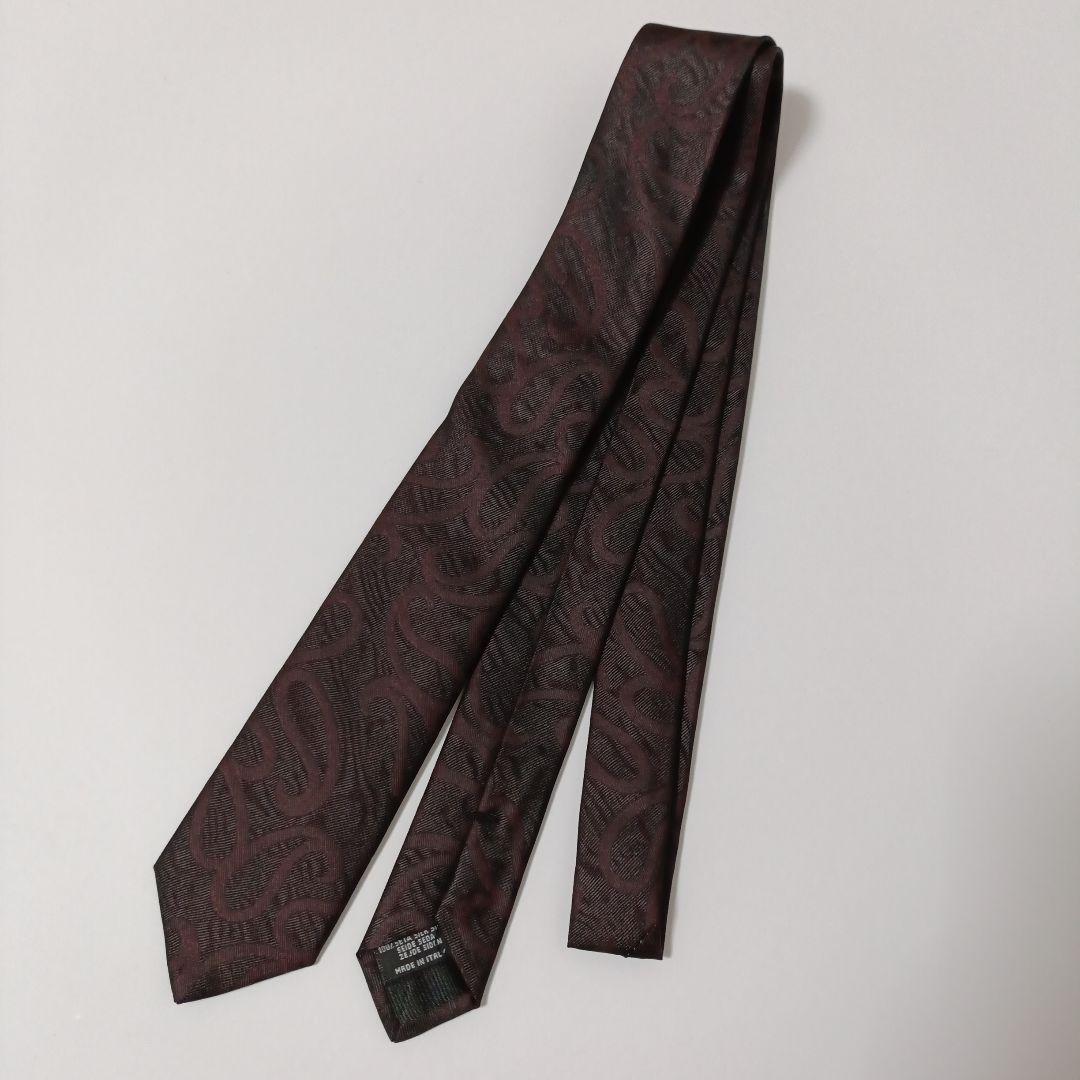 ドルチェ&ガッバーナ ペイズリー柄ネクタイ ナロータイ Italy製 美品
