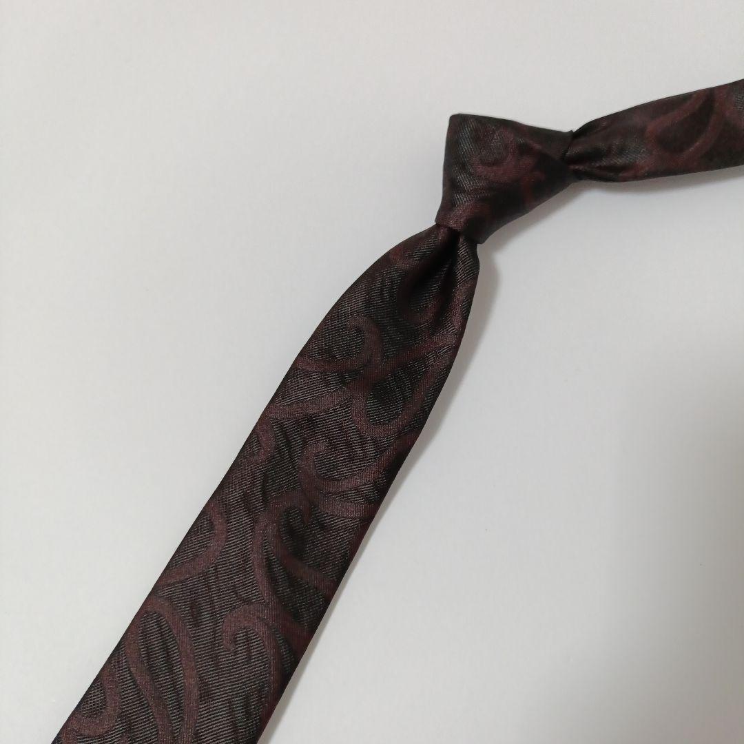 ドルチェ&ガッバーナ ペイズリー柄ネクタイ ナロータイ Italy製 美品