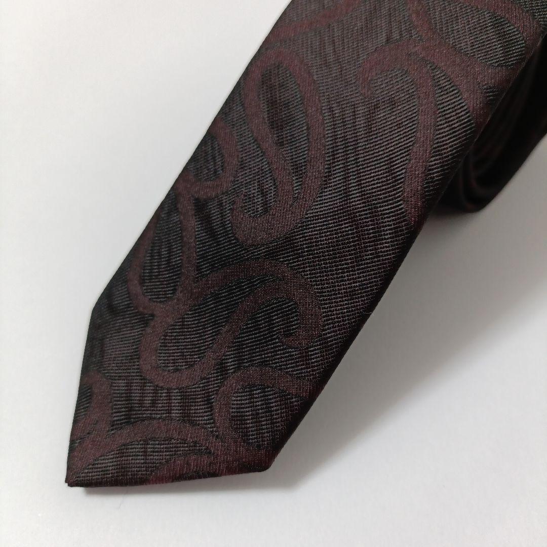 ドルチェ&ガッバーナ ペイズリー柄ネクタイ ナロータイ Italy製 美品