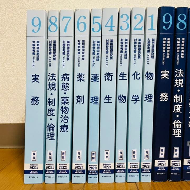青本 薬剤師国家試験 薬学ゼミナール