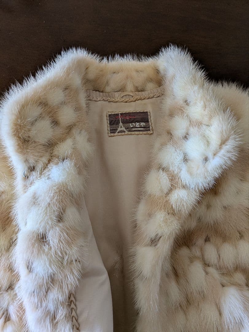 MINK　サガミンク　ミンクコート　本毛皮　ハーフコート