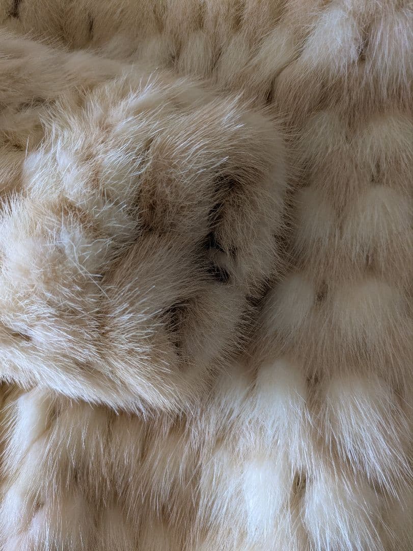 MINK　サガミンク　ミンクコート　本毛皮　ハーフコート