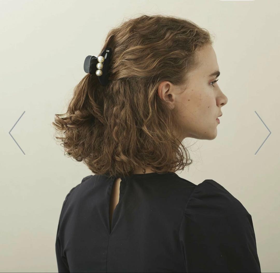 alexandre de paris TIMELESSクリップSベージュ