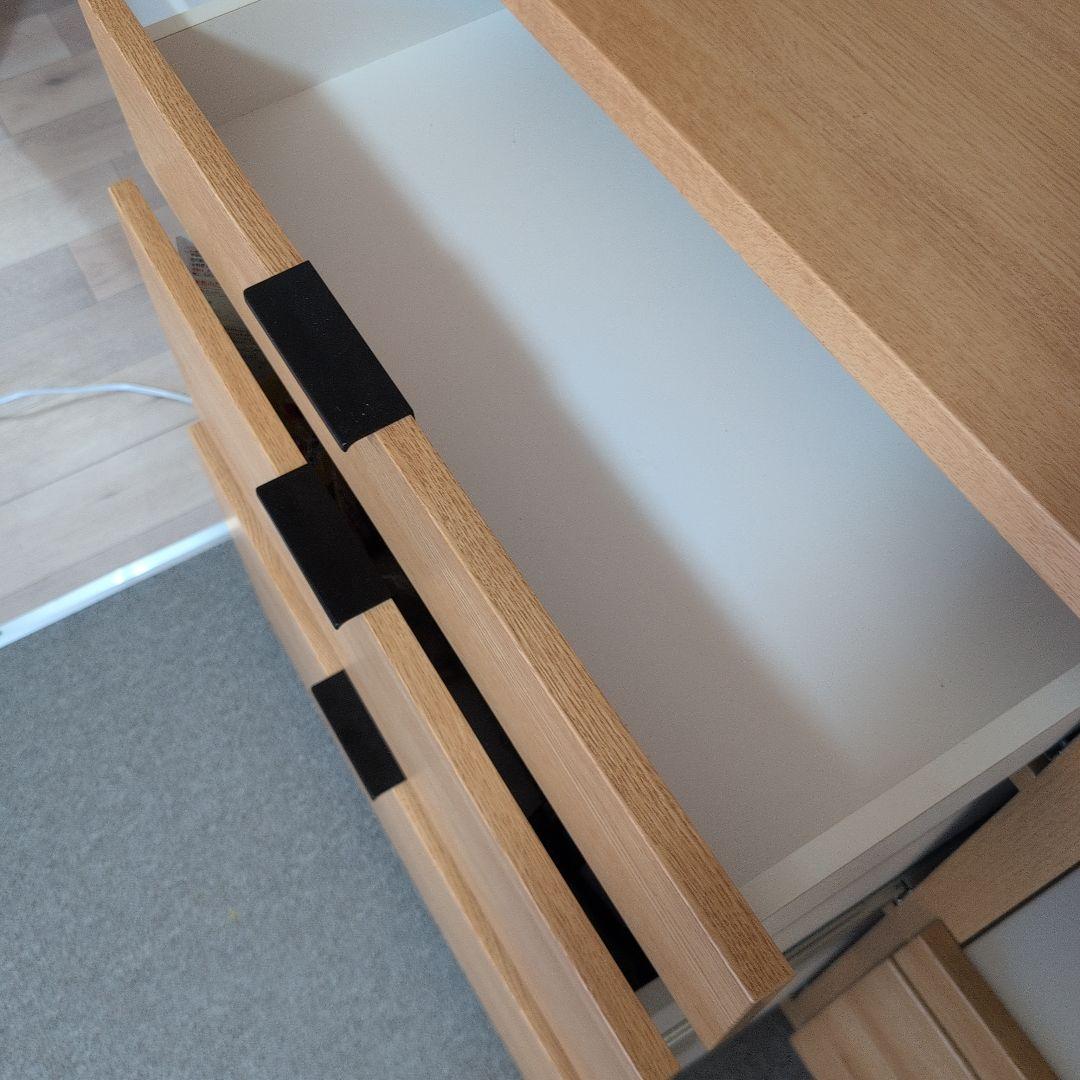 ニトリ　キッチンボード　エトナ105KB　ライトブラウン　食器棚　説明書付き