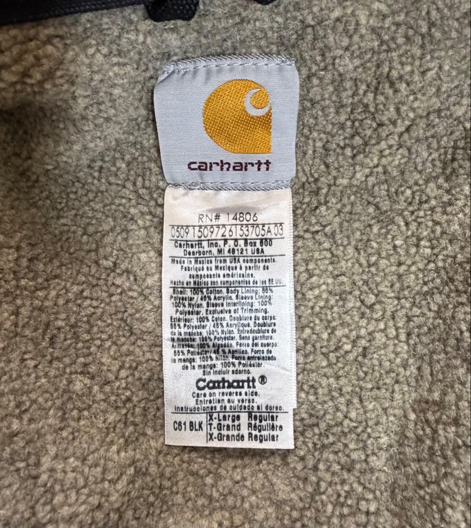 Carhartt カーハートC61 サンドストーン リッジコート 裏ボア