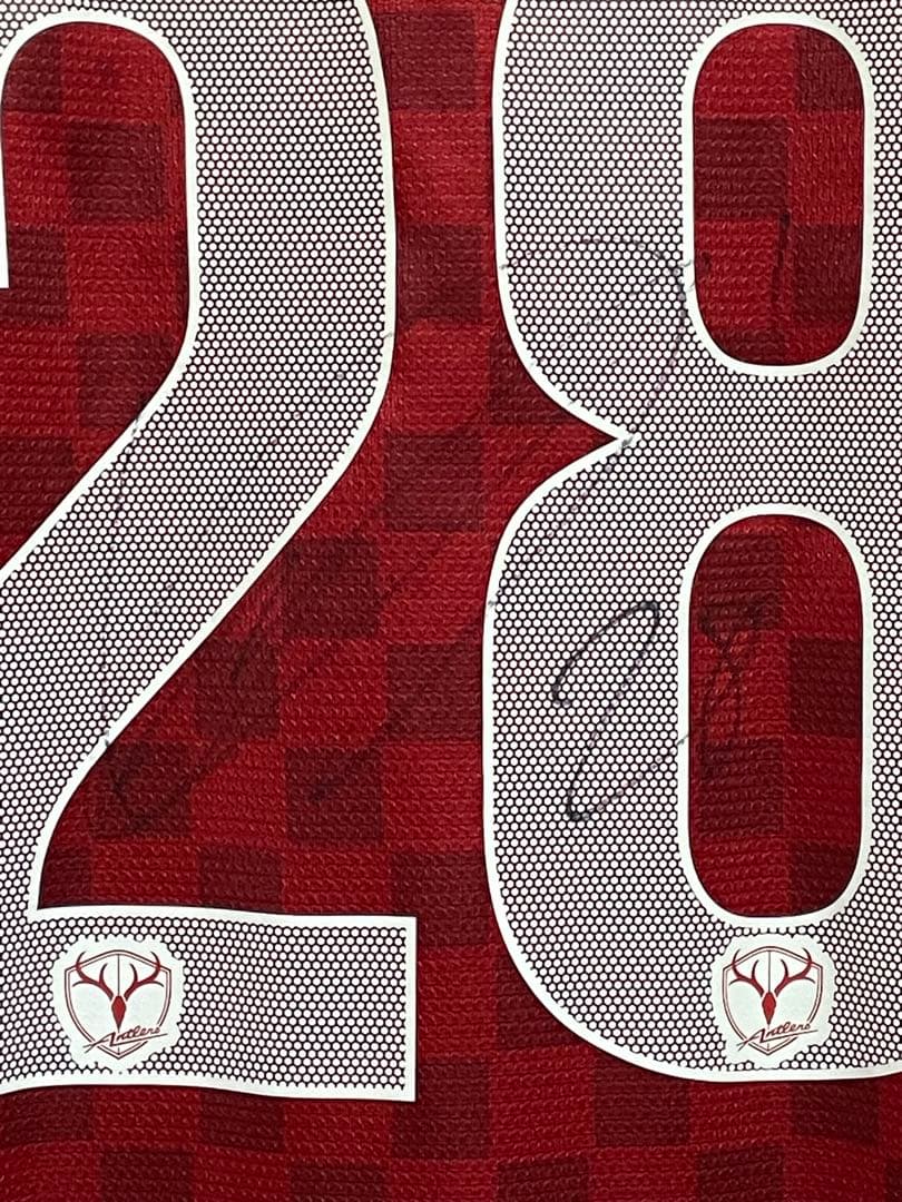 鹿島アントラーズ直筆サイン入りオーセンティックユニホーム　土居聖真