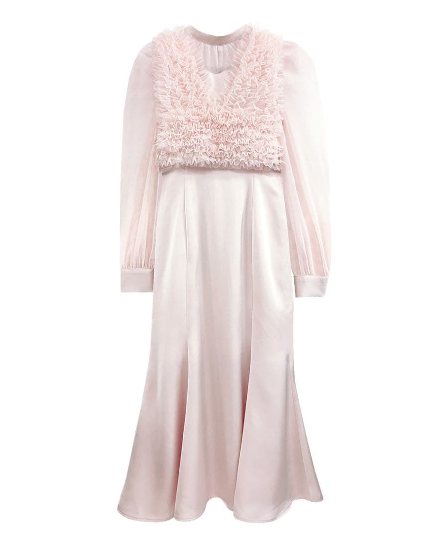 【新品タグ付き】Rosé Muse vestsetmermaiddressピンク