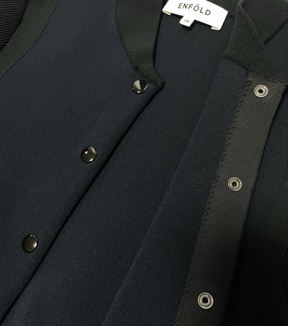 美品　エンフォルド　ニット ジャンパー　ENFOLD ブルゾン