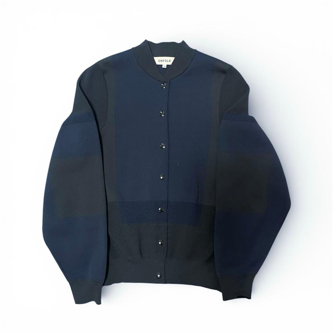 美品　エンフォルド　ニット ジャンパー　ENFOLD ブルゾン
