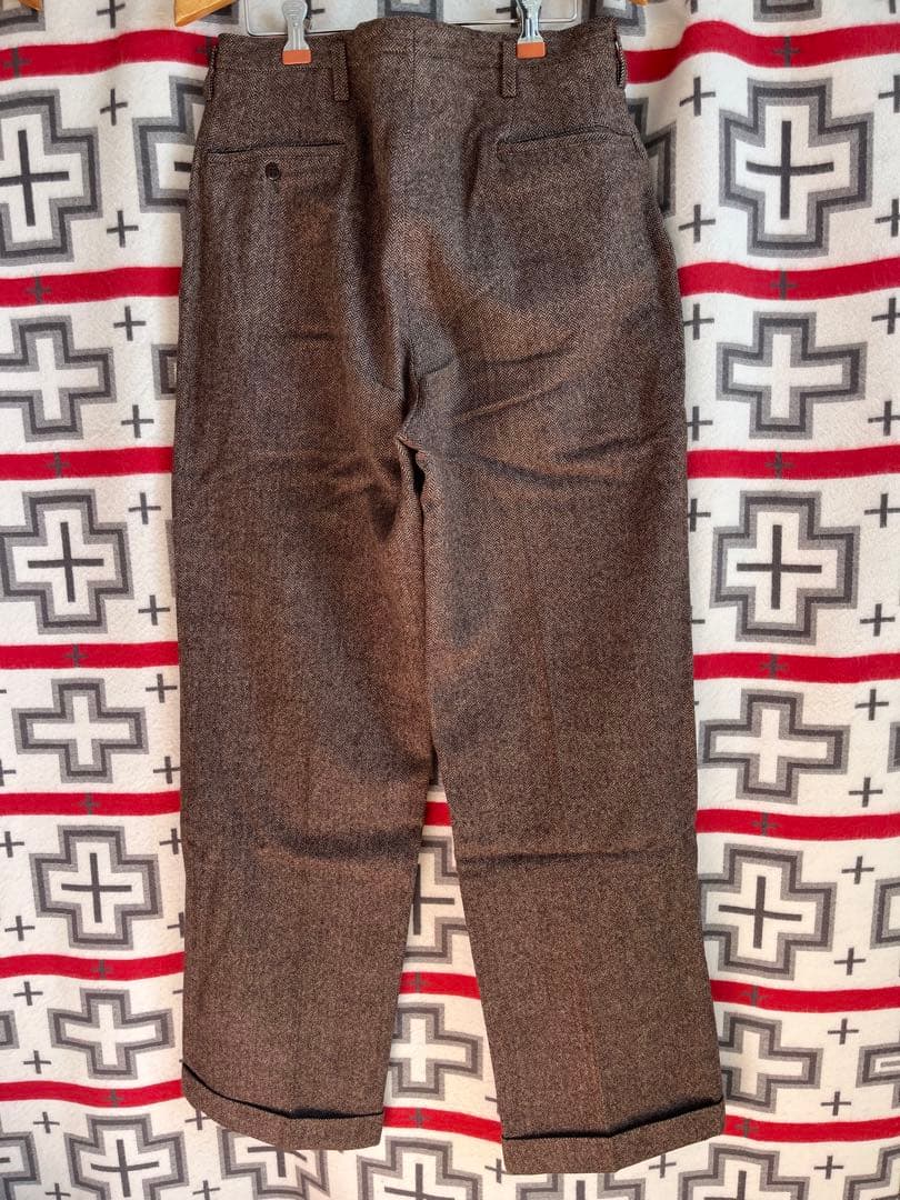 パンツ 40s wool HBT work pants