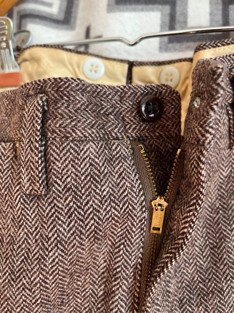パンツ 40s wool HBT work pants