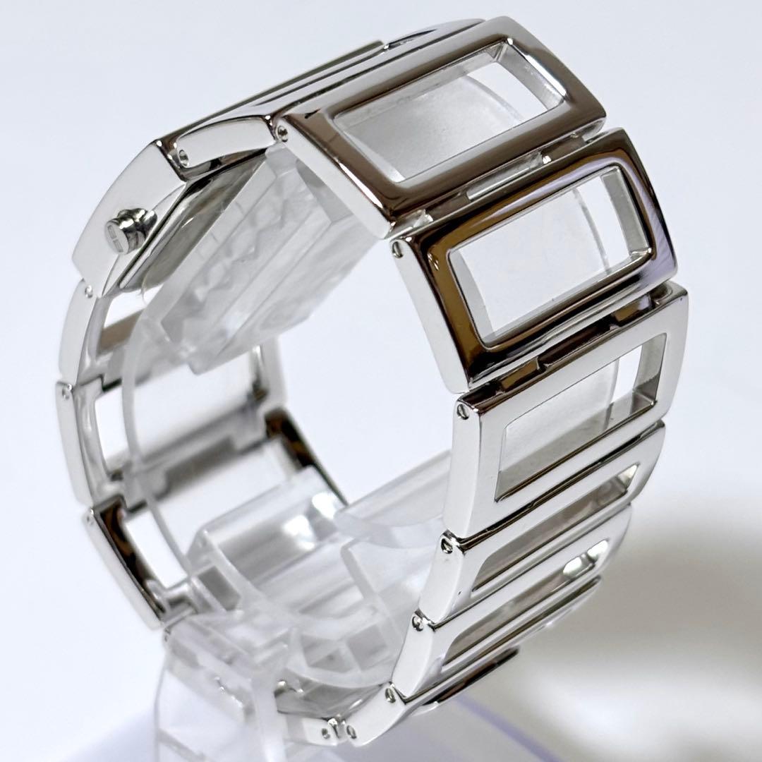 希少 稼働品 BALENCIAGA ブレスウォッチ シェル文字盤 クォーツ BB