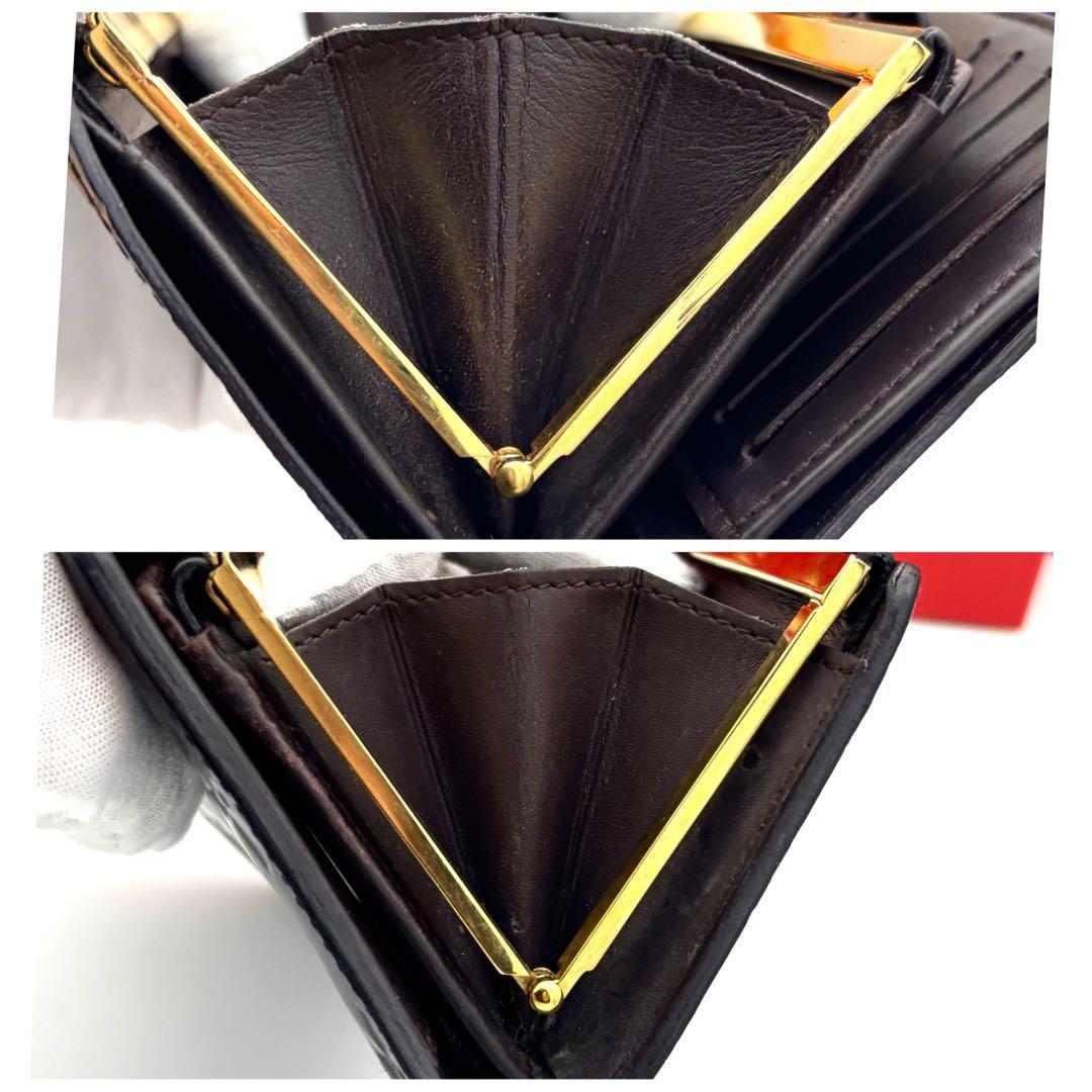 ☆新型☆美品☆ルイヴィトン ポルトフォイユヴィエノワ モノグラムヴェルニ 財布