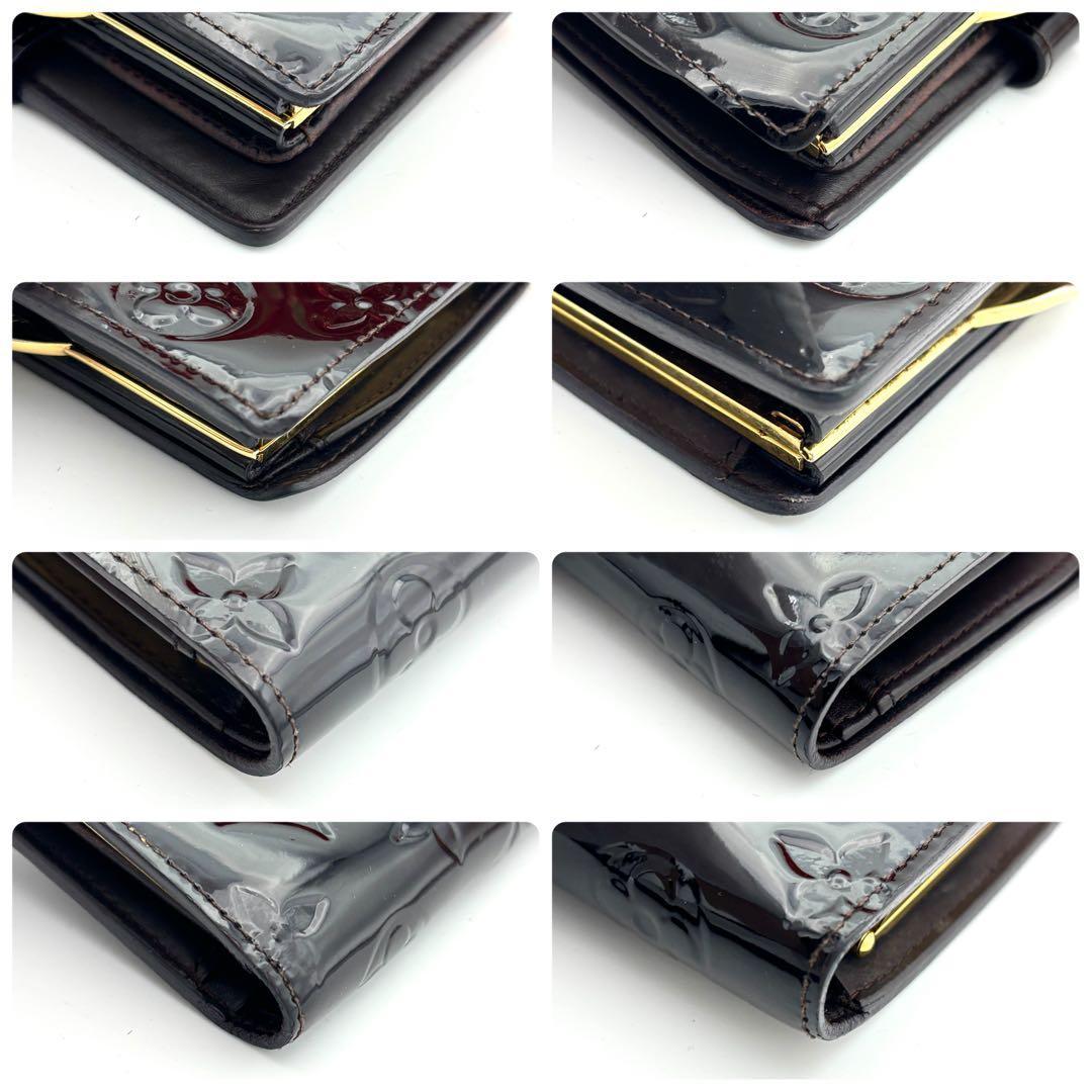 ☆新型☆美品☆ルイヴィトン ポルトフォイユヴィエノワ モノグラムヴェルニ 財布