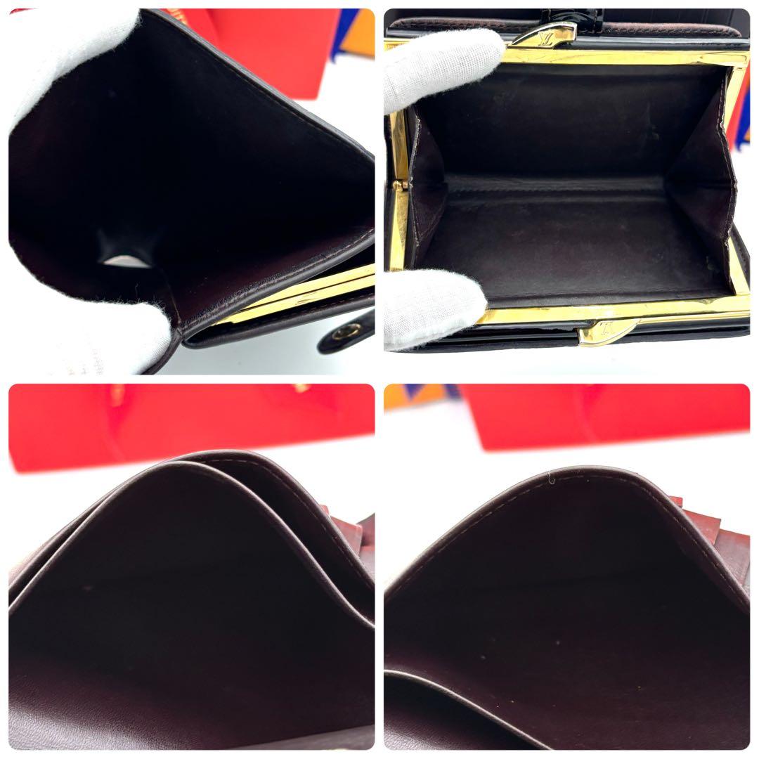 ☆新型☆美品☆ルイヴィトン ポルトフォイユヴィエノワ モノグラムヴェルニ 財布