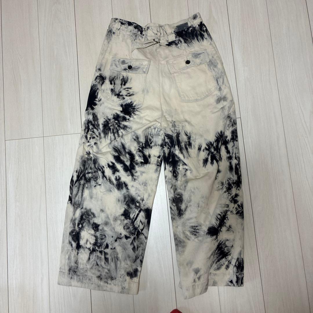 [未使用]KAPITAL KOUNTRY タイダイ ワイドパンツ