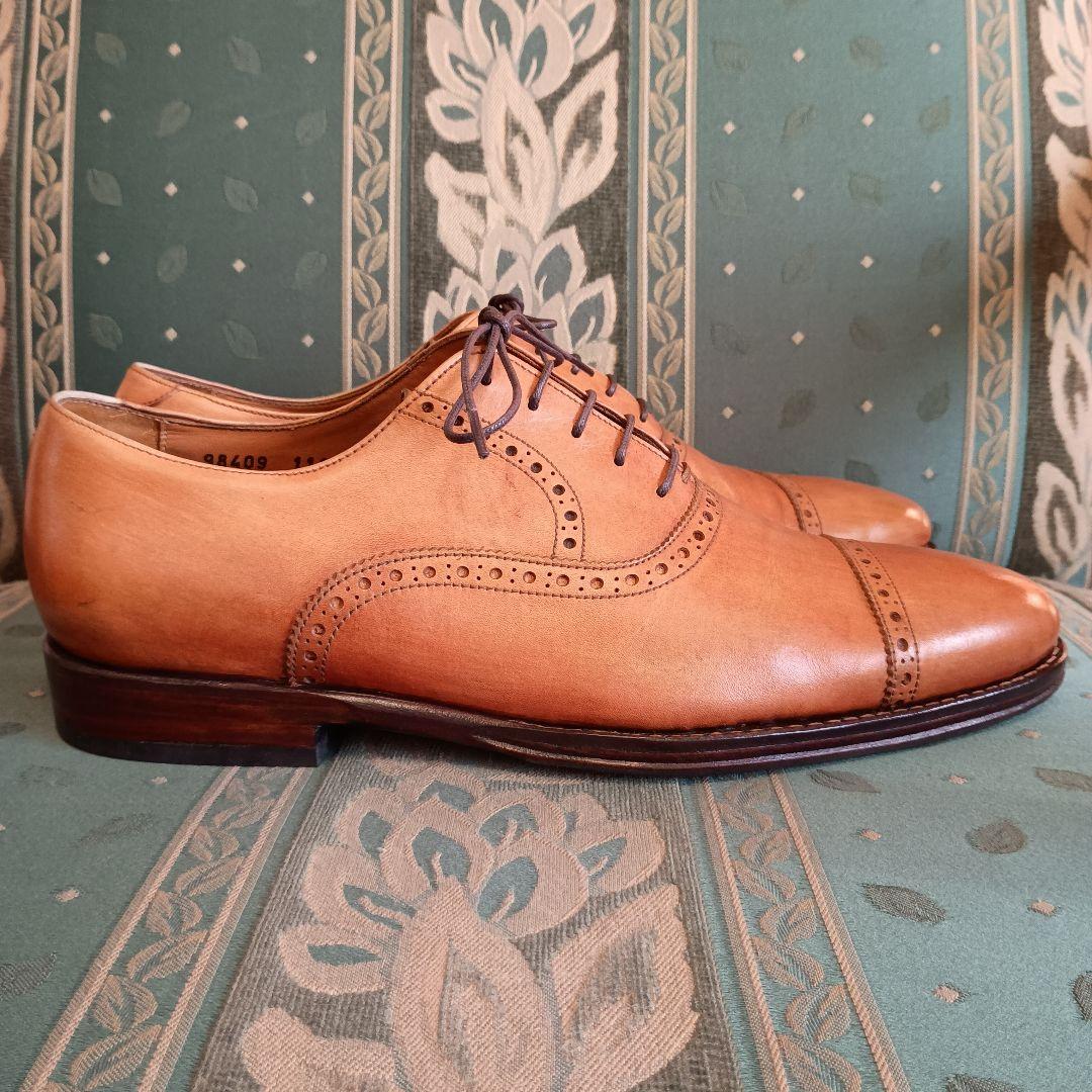 【Jalan Sriwijaya】クォーターブローグ7 1/2 ライトブラウン