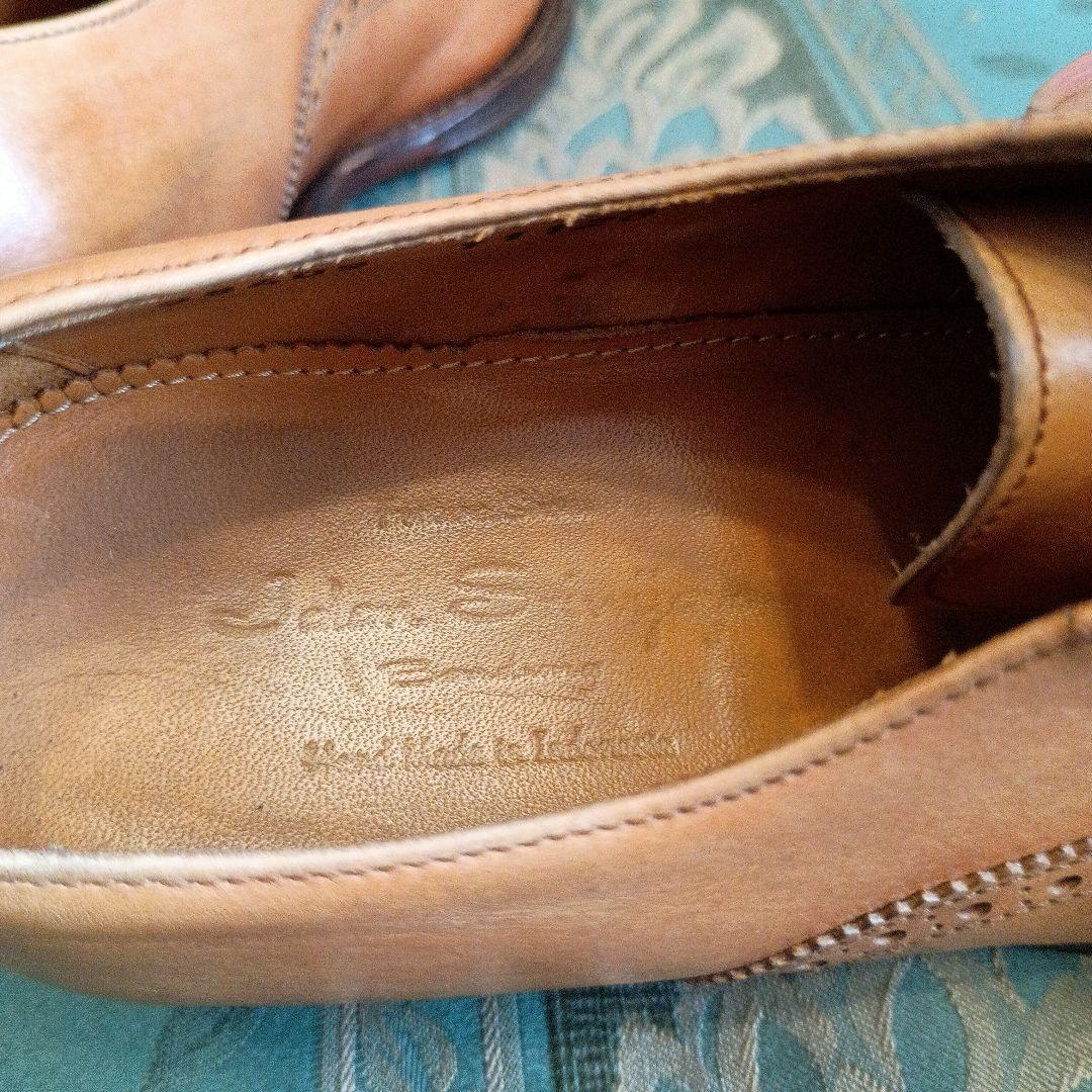 【Jalan Sriwijaya】クォーターブローグ7 1/2 ライトブラウン