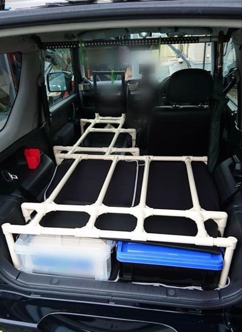 JB23用　車中泊マット 合成皮革 組み替えバリエーションタイプ