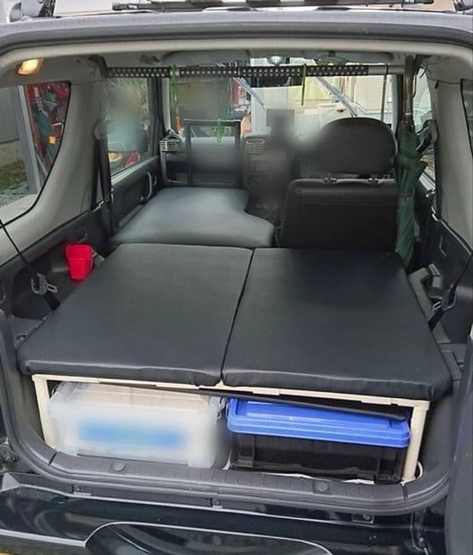 JB23用　車中泊マット 合成皮革 組み替えバリエーションタイプ