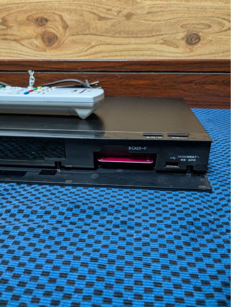 Panasonic ブルーレイレコーダー リモコン付き