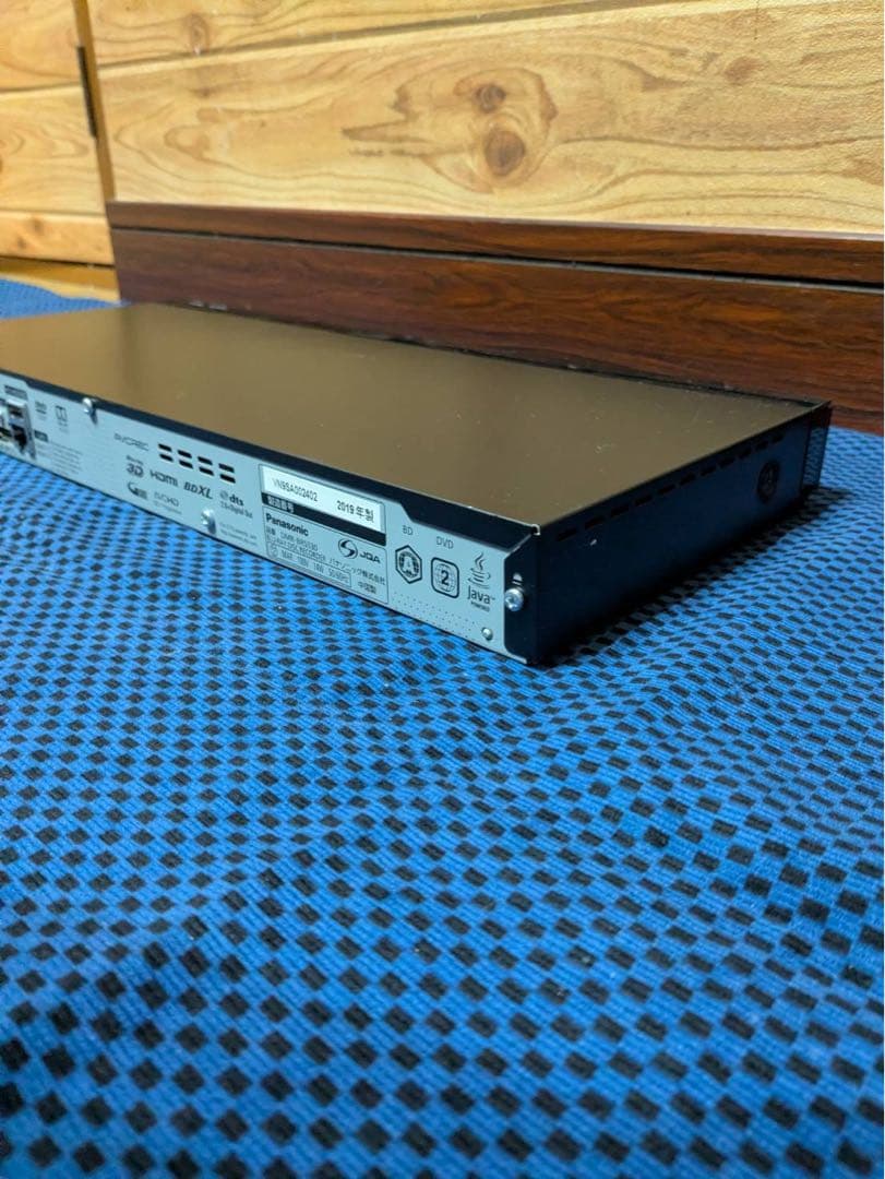 Panasonic ブルーレイレコーダー リモコン付き