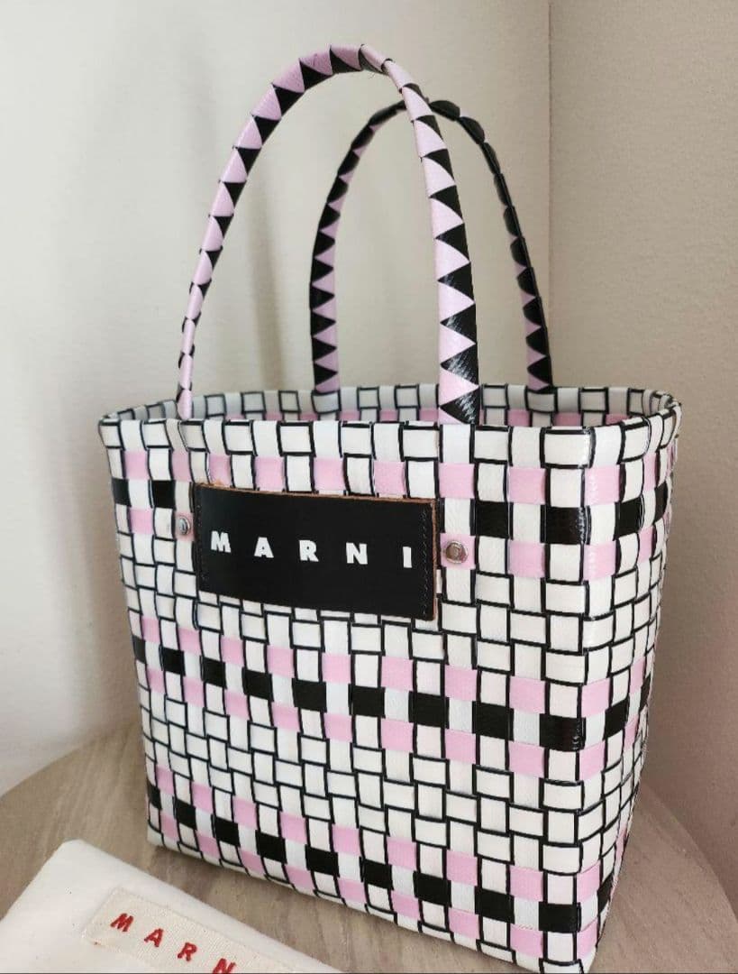 MARNI MARKET　かごバッグ　阪急購入　マルニ　マルニマーケット
