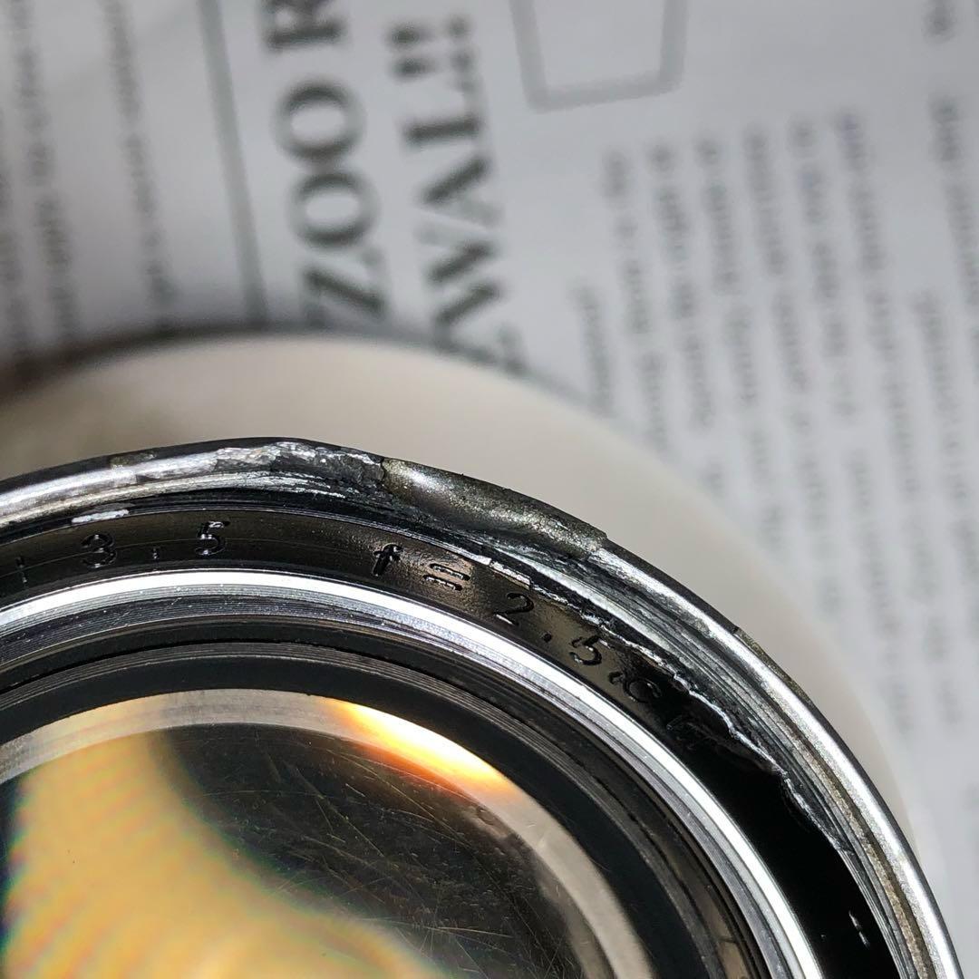 レンズ(単焦点) topcon RE auto TOPCOR 2.5cm f3.5