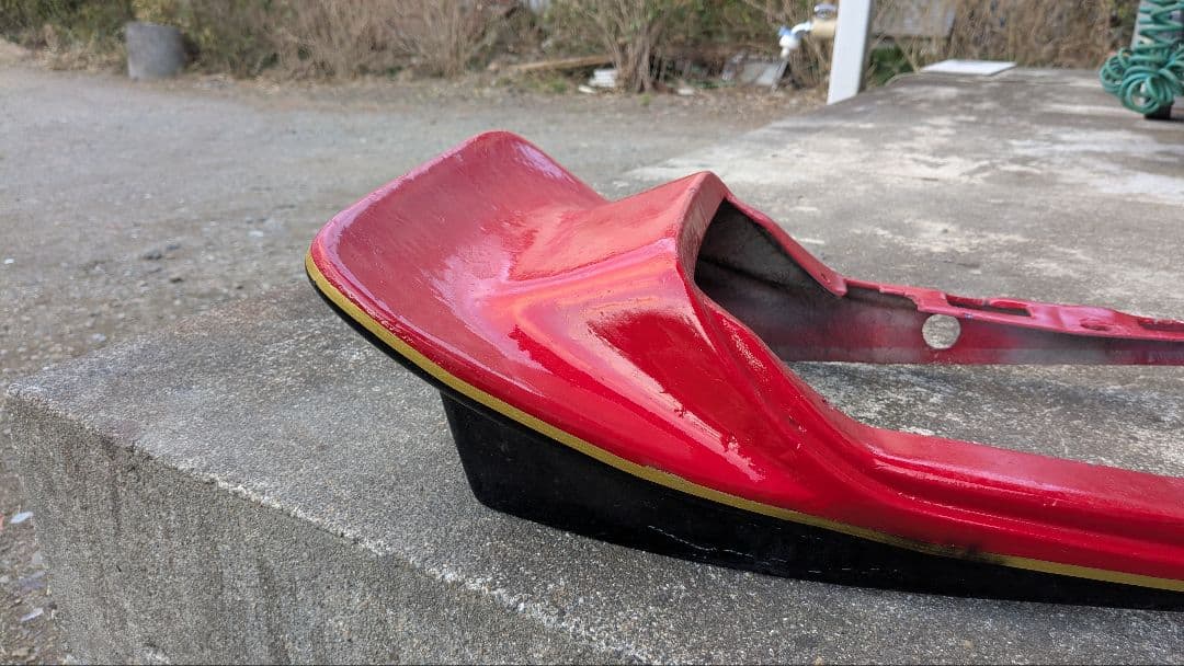 GSX400E 250E 刀 ゴキ アウトバーンテール　浮き文字有り