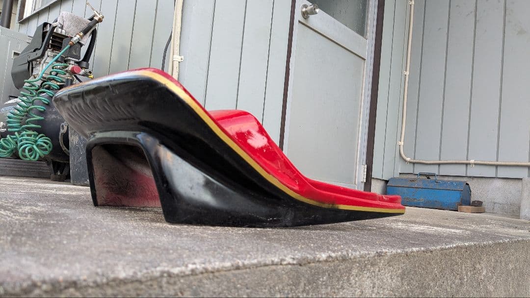 GSX400E 250E 刀 ゴキ アウトバーンテール　浮き文字有り