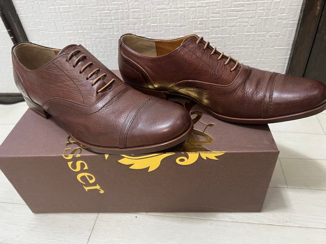 【未使用箱付き 】chausser キャップトゥ レースアップシューズC-721