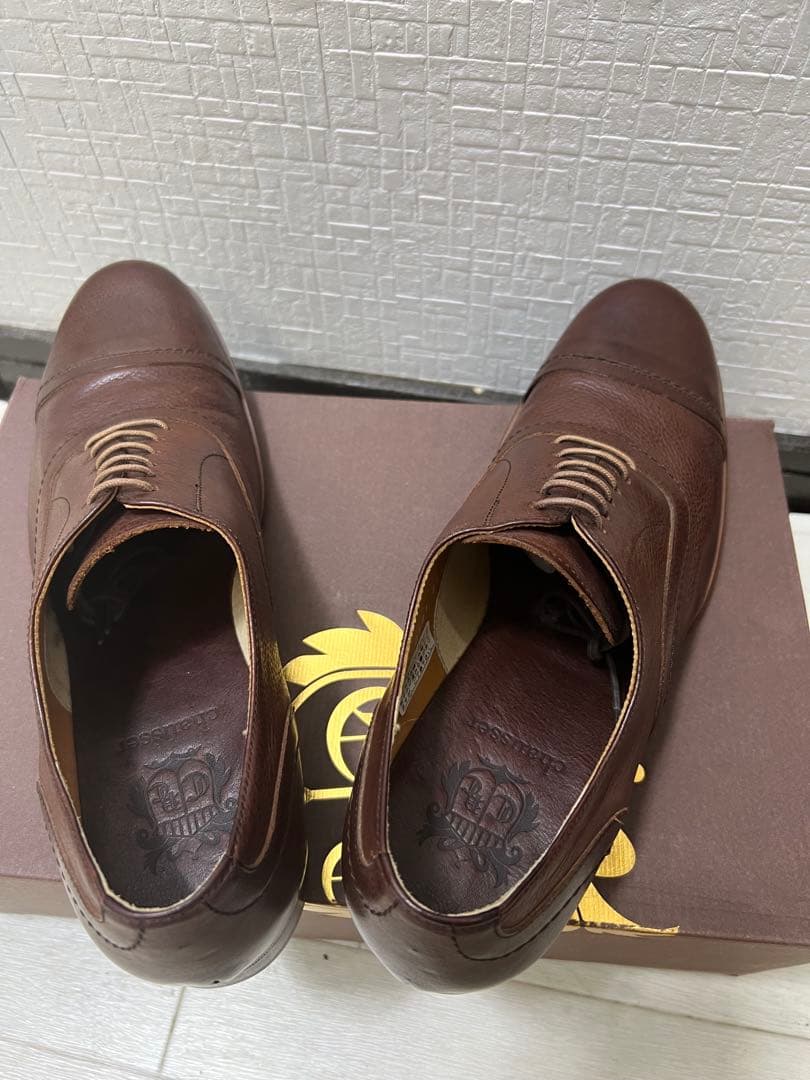 【未使用箱付き 】chausser キャップトゥ レースアップシューズC-721