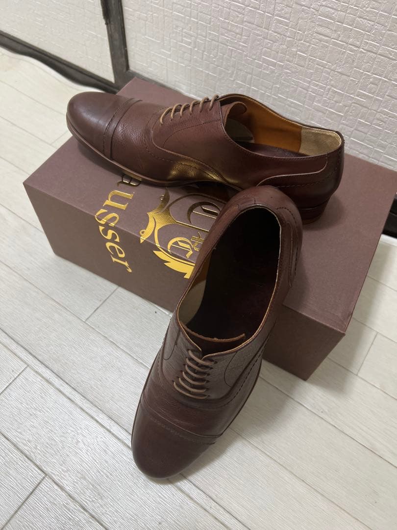 【未使用箱付き 】chausser キャップトゥ レースアップシューズC-721