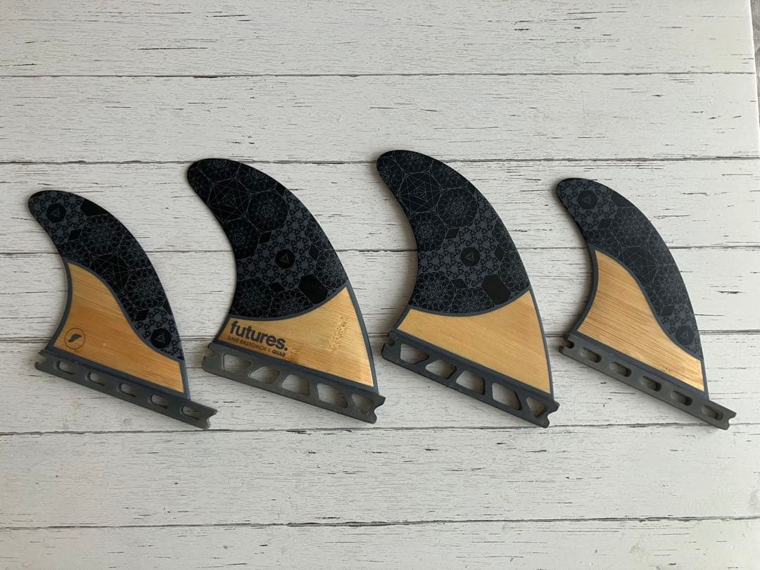 futures QUAD RASTA BAMBOO 2.0 後期デザイン　超美品