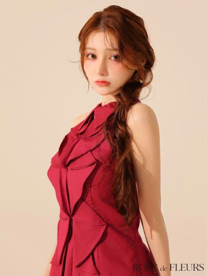 ROBEdeFLEURSローブドフルールフリルセットアップ