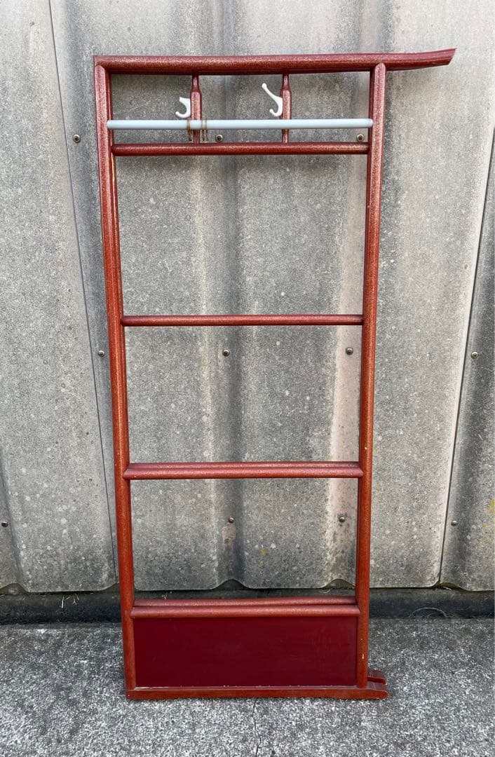 稀少/古道具/当時物/無垢材/木製/衣紋掛け/衣桁/着物掛け/27