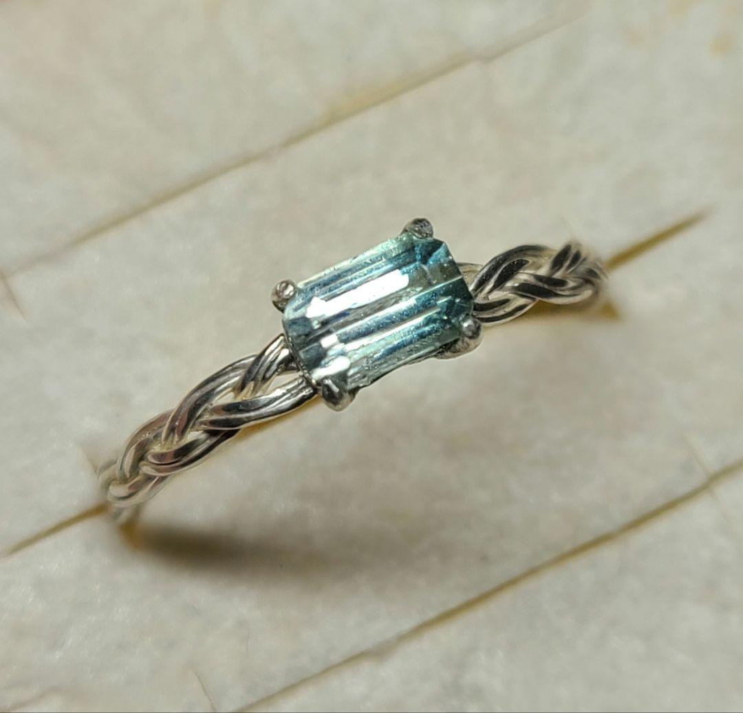 WINGSミントブルーグリーン!!★アフガニスタン産バイカラートルマリン★