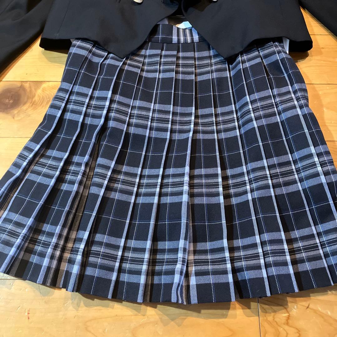 pom ponnete juniorネイビー ブレザー・スカートセット Ｌ