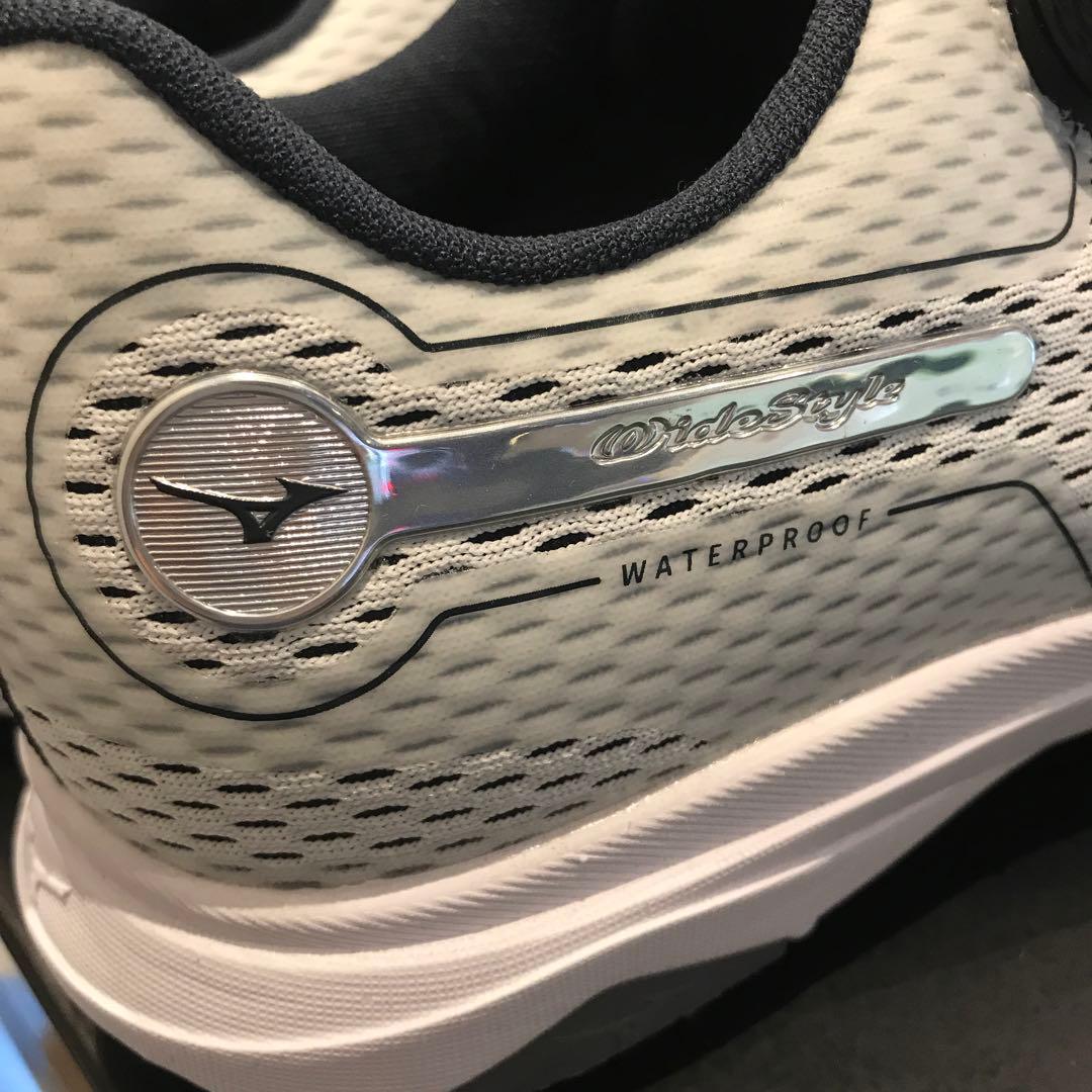 【新品未使用】ミズノ ワイド スタイル SL ボア ゴルフ シューズ ホワイト