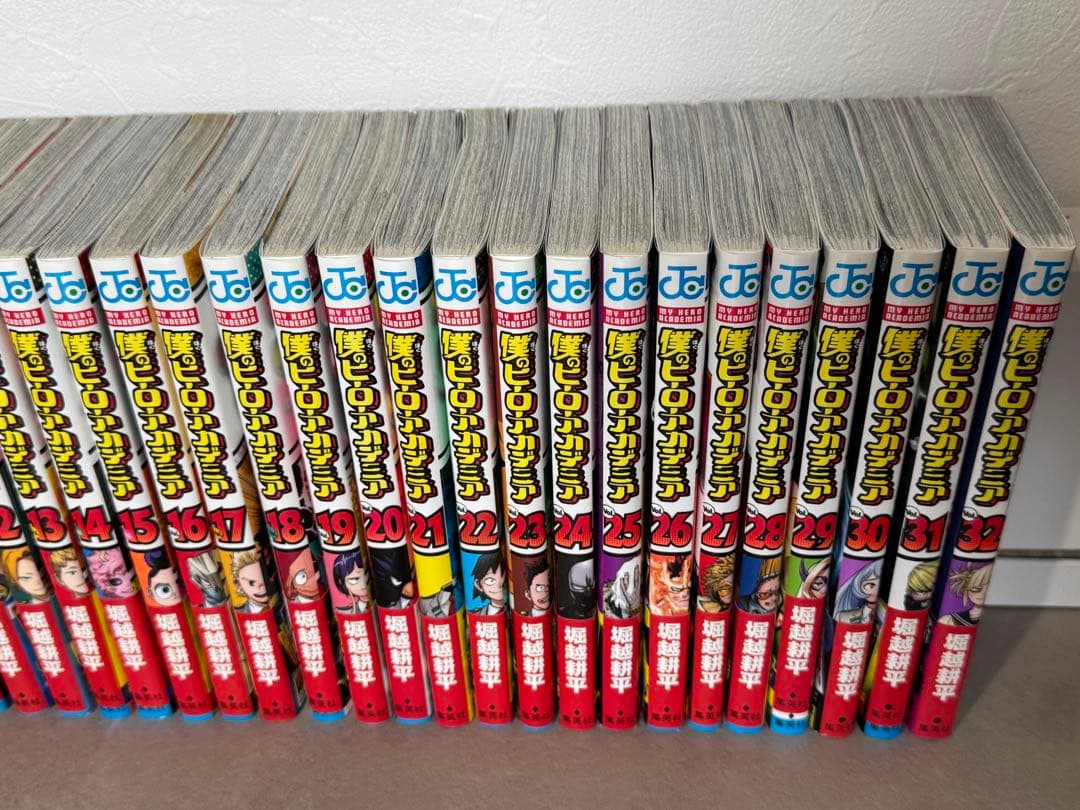 僕のヒーローアカデミア1〜32巻　初版・帯付き