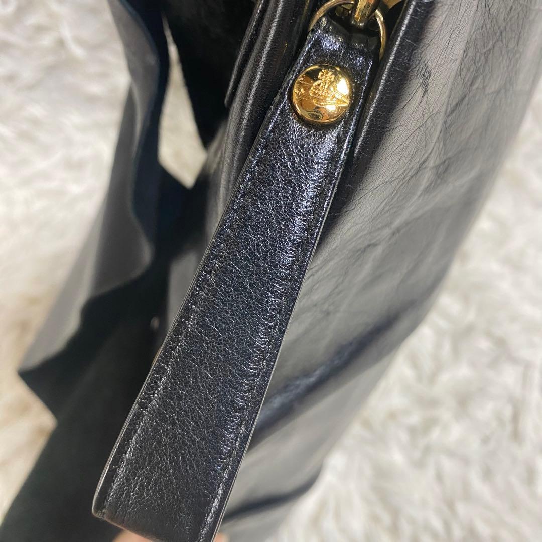 希少✨️ヴィヴィアンウエストウッド オーブ ビックリボン パーティバッグ クラッチ