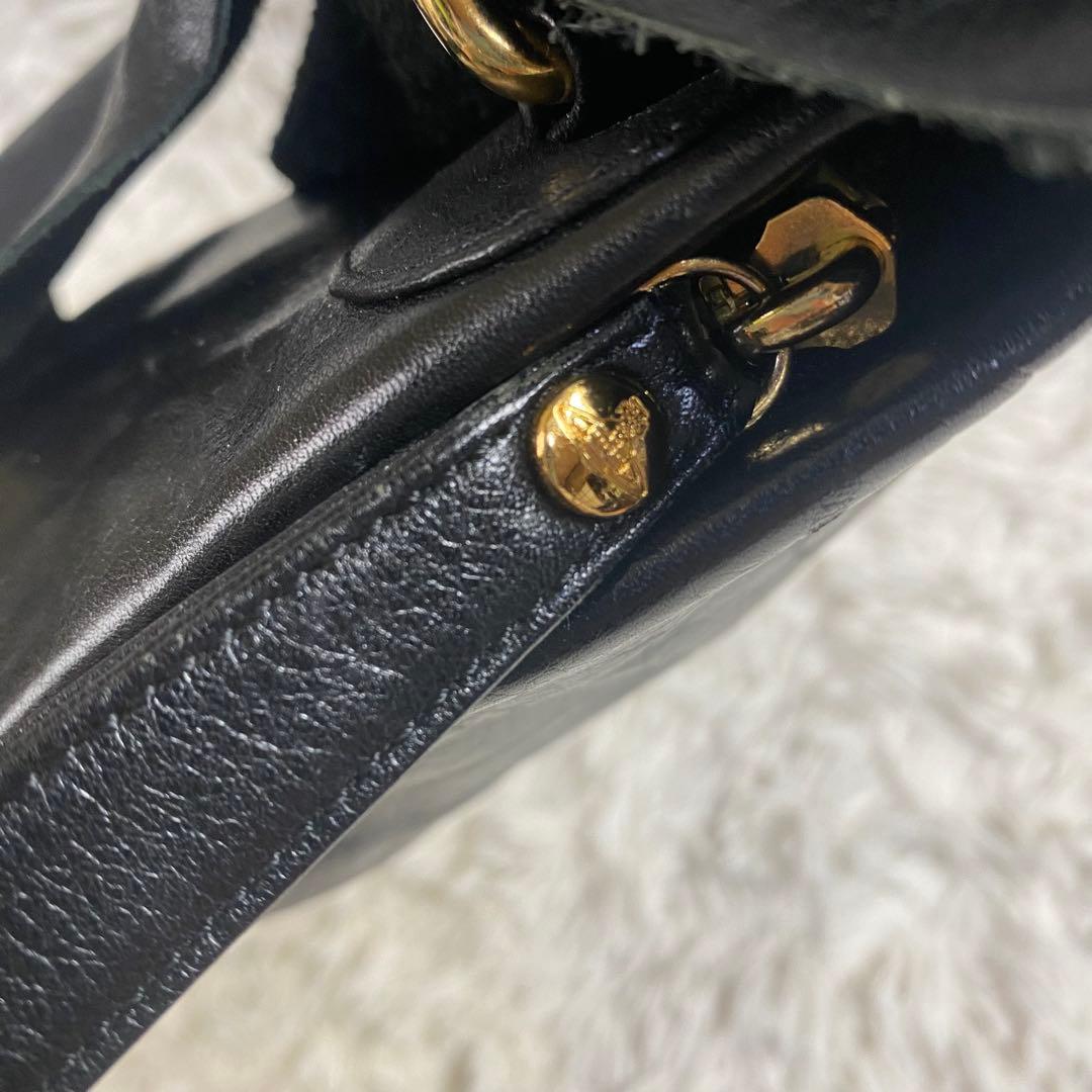 希少✨️ヴィヴィアンウエストウッド オーブ ビックリボン パーティバッグ クラッチ