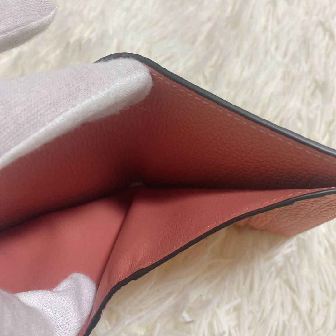 極美品✨BONAVENTURA✨ベルテッド✨ミディアム ウォレット✨グレージュ