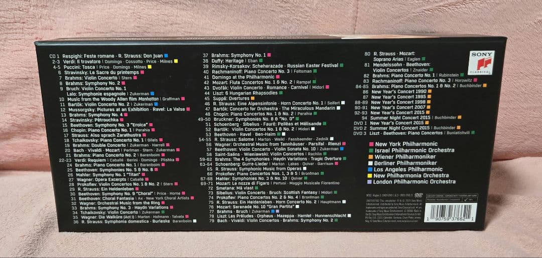 最終値 廃盤 ズービン・メータ/コロンビア録音全集