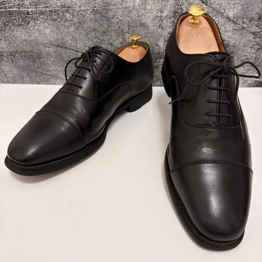 美品 SCOTCH GRAIN シャインオアレイン ストレートチップ 2726