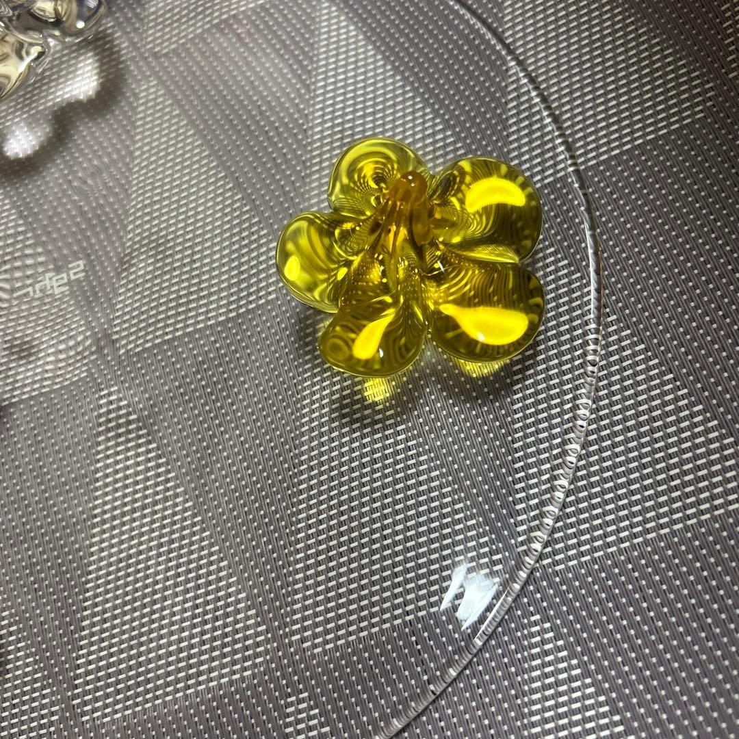 スガハラ sghr カメリアプレート　23㎝　定価22000円　パーティなどに